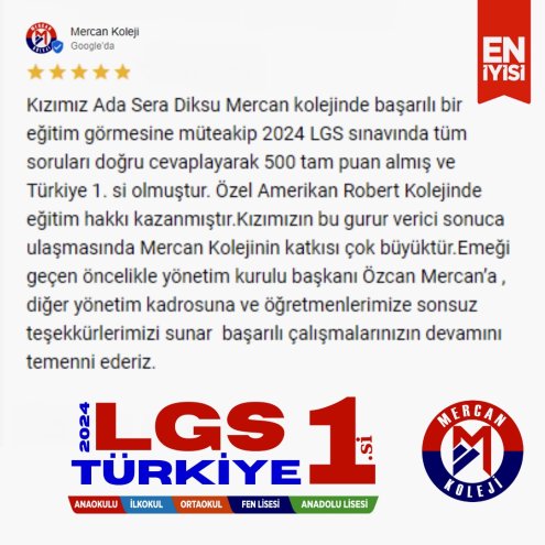 Malatya Mercan Koleji Veli Yorumları Google Haritalar’da Mercan Koleji Hakkında Neler Söyleniyor?