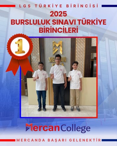 Malatyadan Türkiye Birinciliği: Bursluluk Sınavı Türkiye Birincisi Mercan Koleji